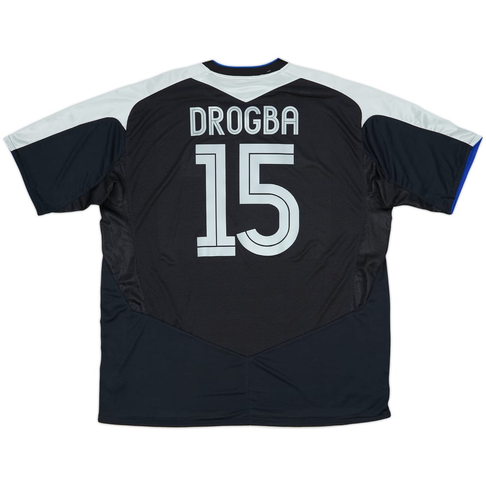 2004-05 Chelsea Away Shirt Drogba #15 (3XL)