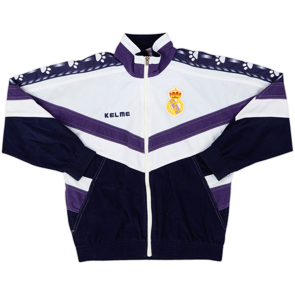 1997-98 Real Madrid Kelme Track Jacket - 7/10 - (L.Boys)