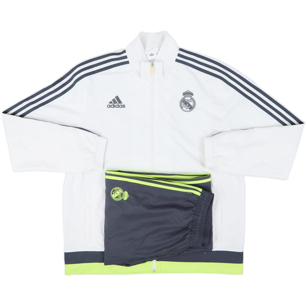 2015-16 Real Madrid adidas Tracksuit - 6/10 - (L)