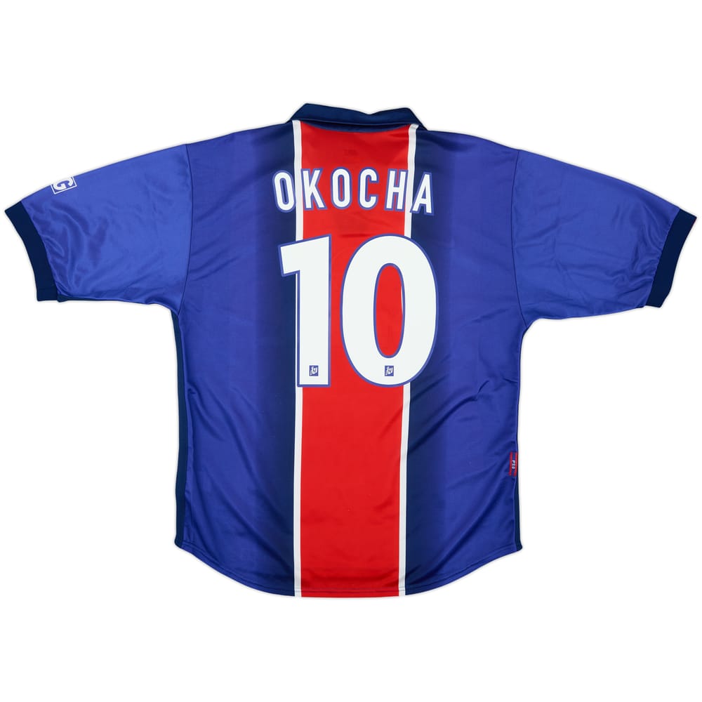 1998-99 Paris Saint-Germain Camiseta Local Okocha #10 - 8/10 - (L)
