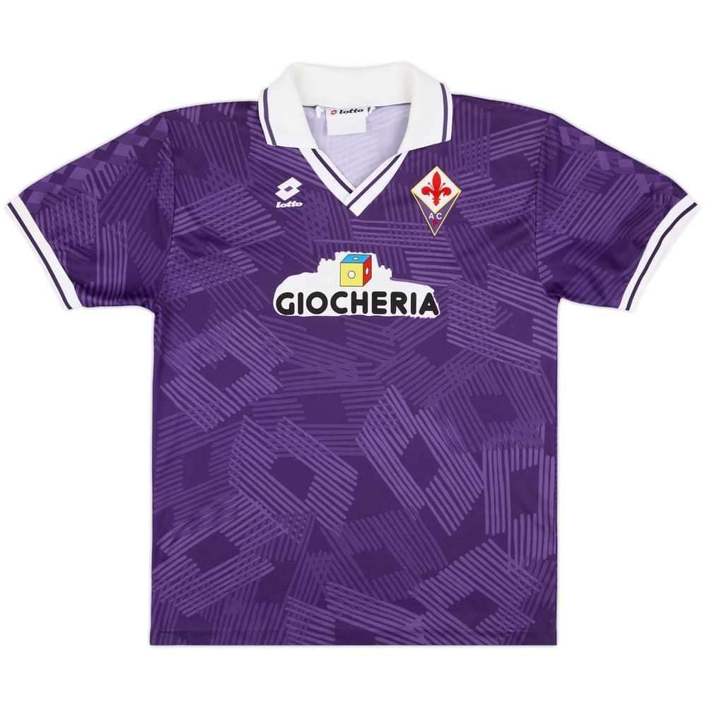 1991-92 Fiorentina Home Shirt - 8/10 - (M)