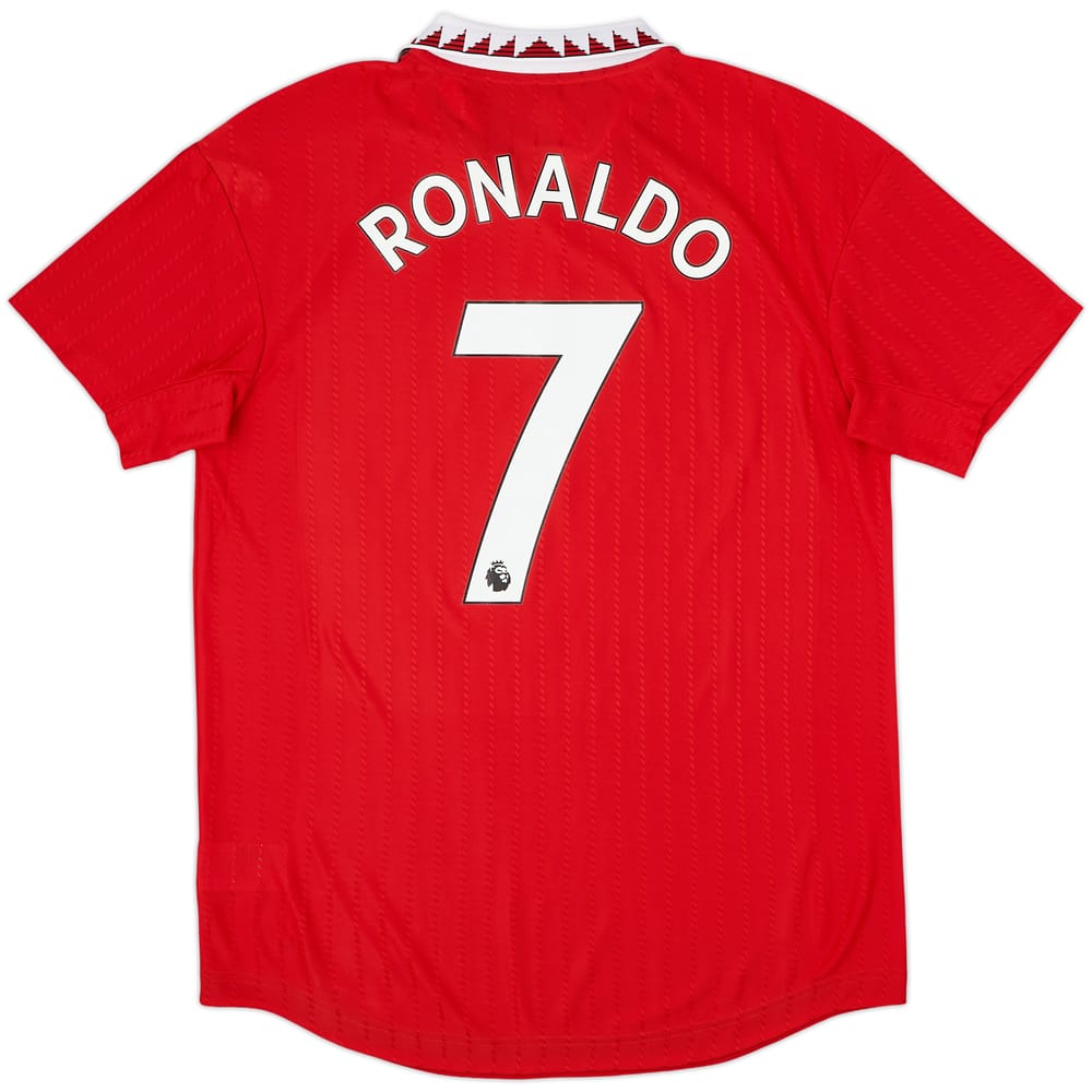 2022-23 Manchester United Player Issue Home Shirt Ronaldo #7 - 8/10 - (M/L)