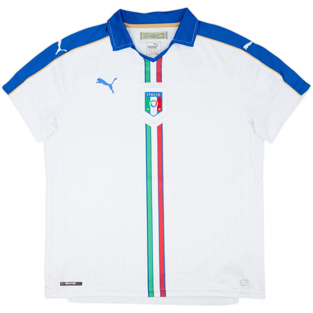 2016-17 Italy Away Shirt - 7/10 - (XL)