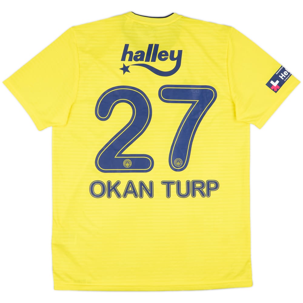 2019-20 Fenerbahce Away Shirt Okan Turp #27 - 8/10 - (L)