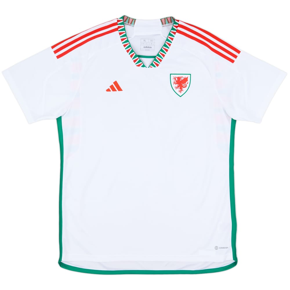 2022-24 Wales Away Shirt - 8/10 - (XL)