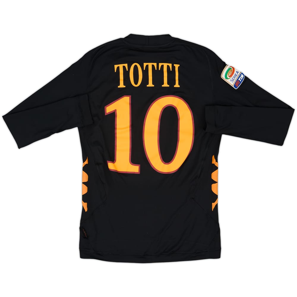 2009-10 Roma Third Shirt Totti #10 - 7/10 - (XS)