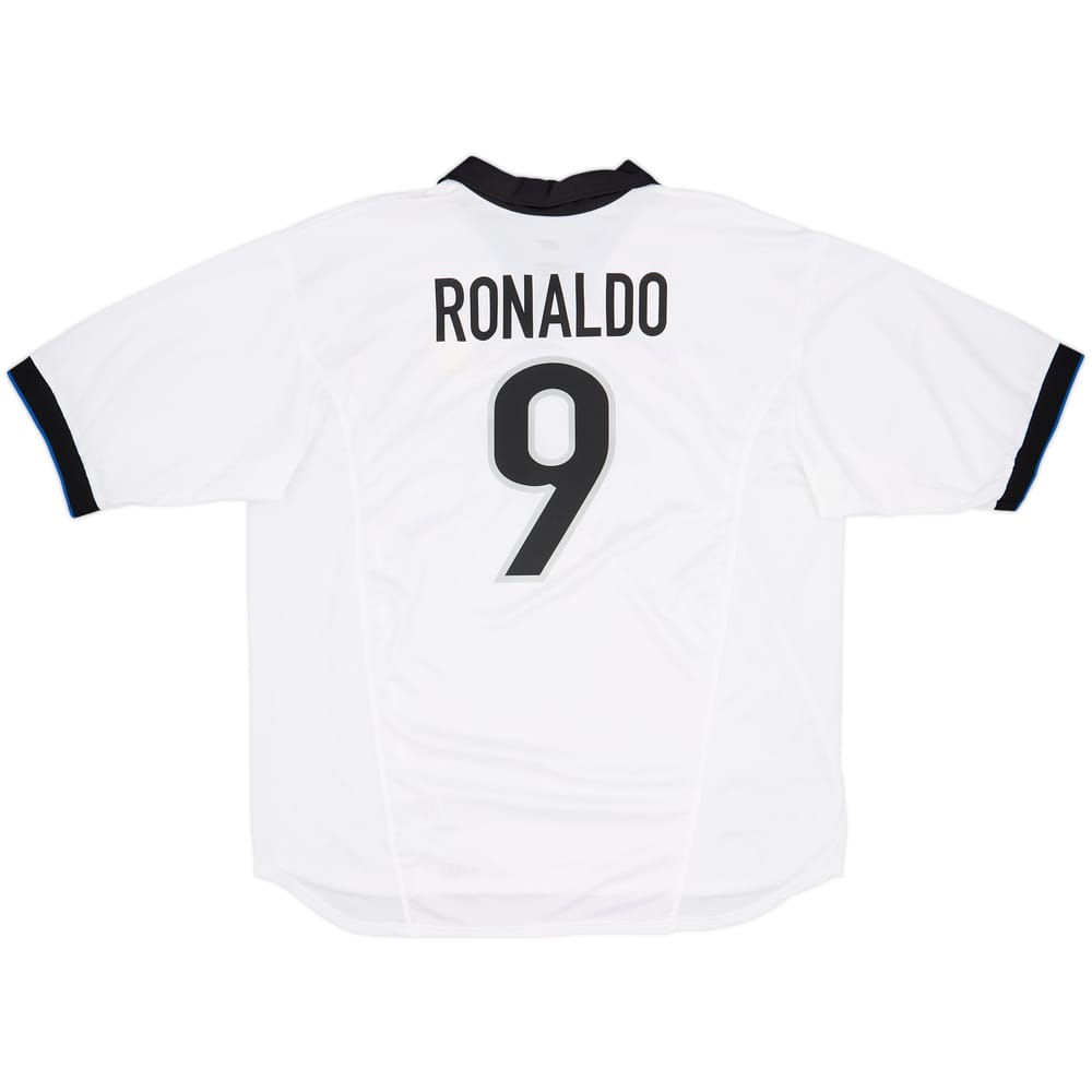 1998-99 Inter Milan Away Shirt Ronaldo #9 - 8/10 - (XXL)