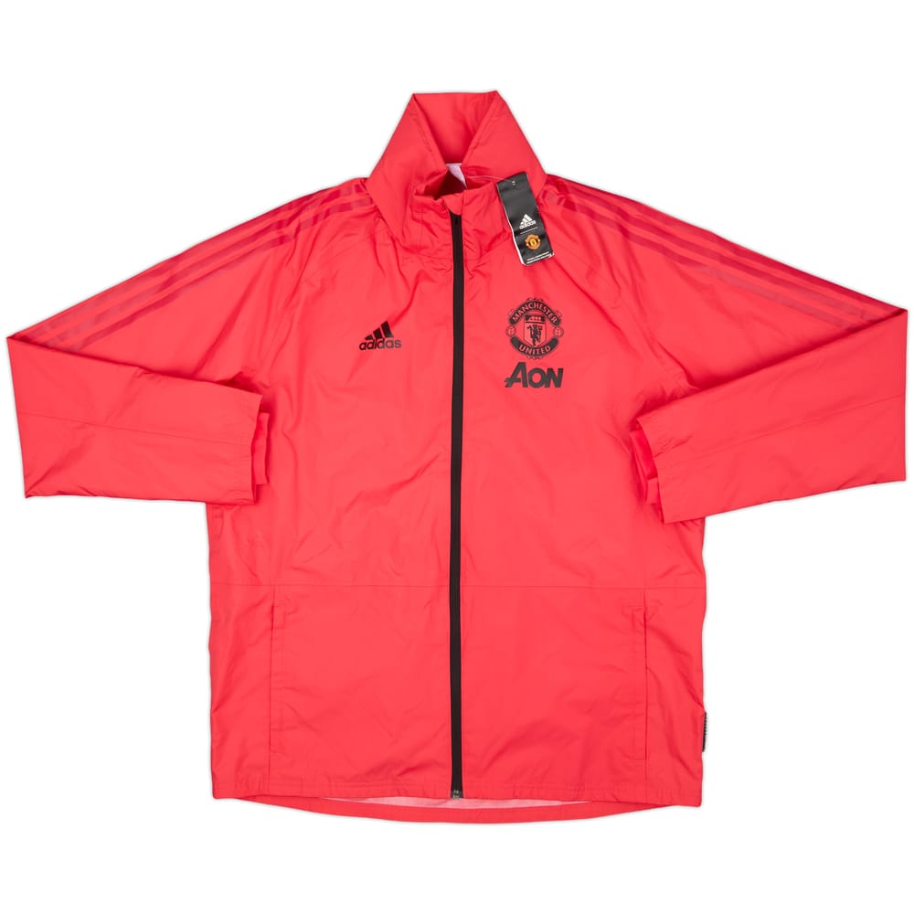 2018-19 Manchester United adidas Hooded Rain Jacket (L)
