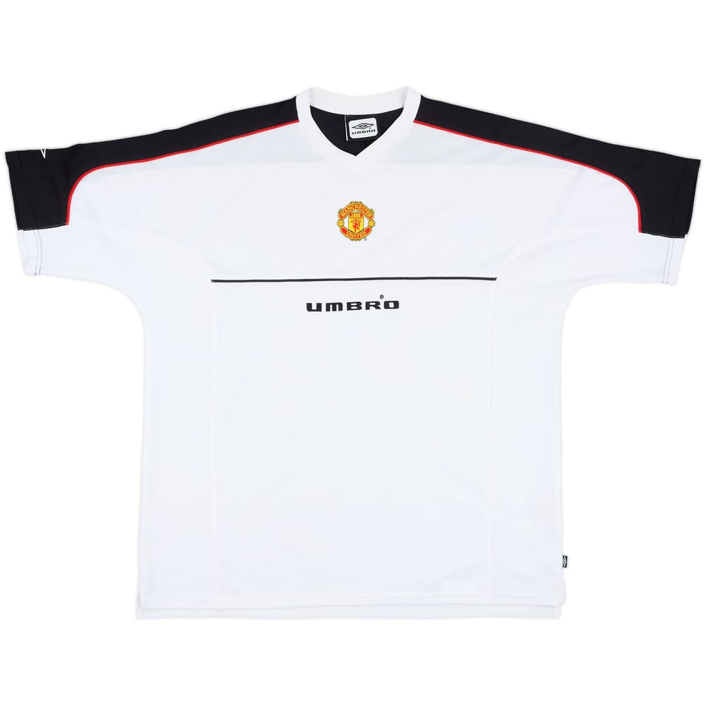 2000-01 Manchester United Umbro Training Shirt - 8/10 - (XXL)