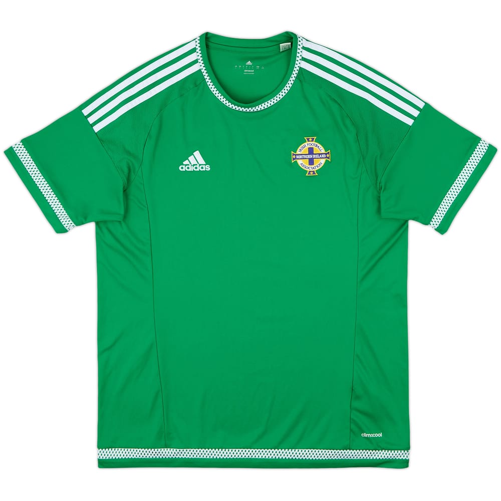 2015 Northern Ireland Home Shirt - 9/10 - (L)