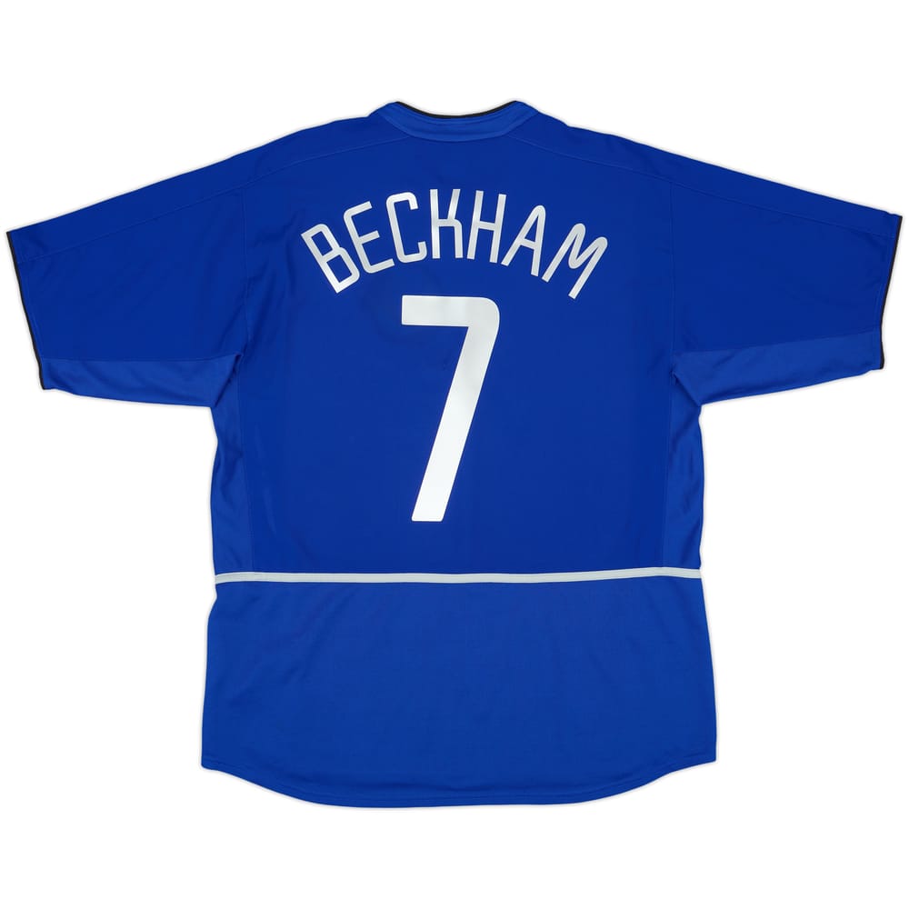 2002-03 Manchester United Third Shirt Beckham #7 - 8/10 - (L)