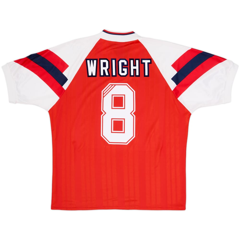 1992-94 Arsenal Home Shirt Wright #8 - 8/10 - (L)