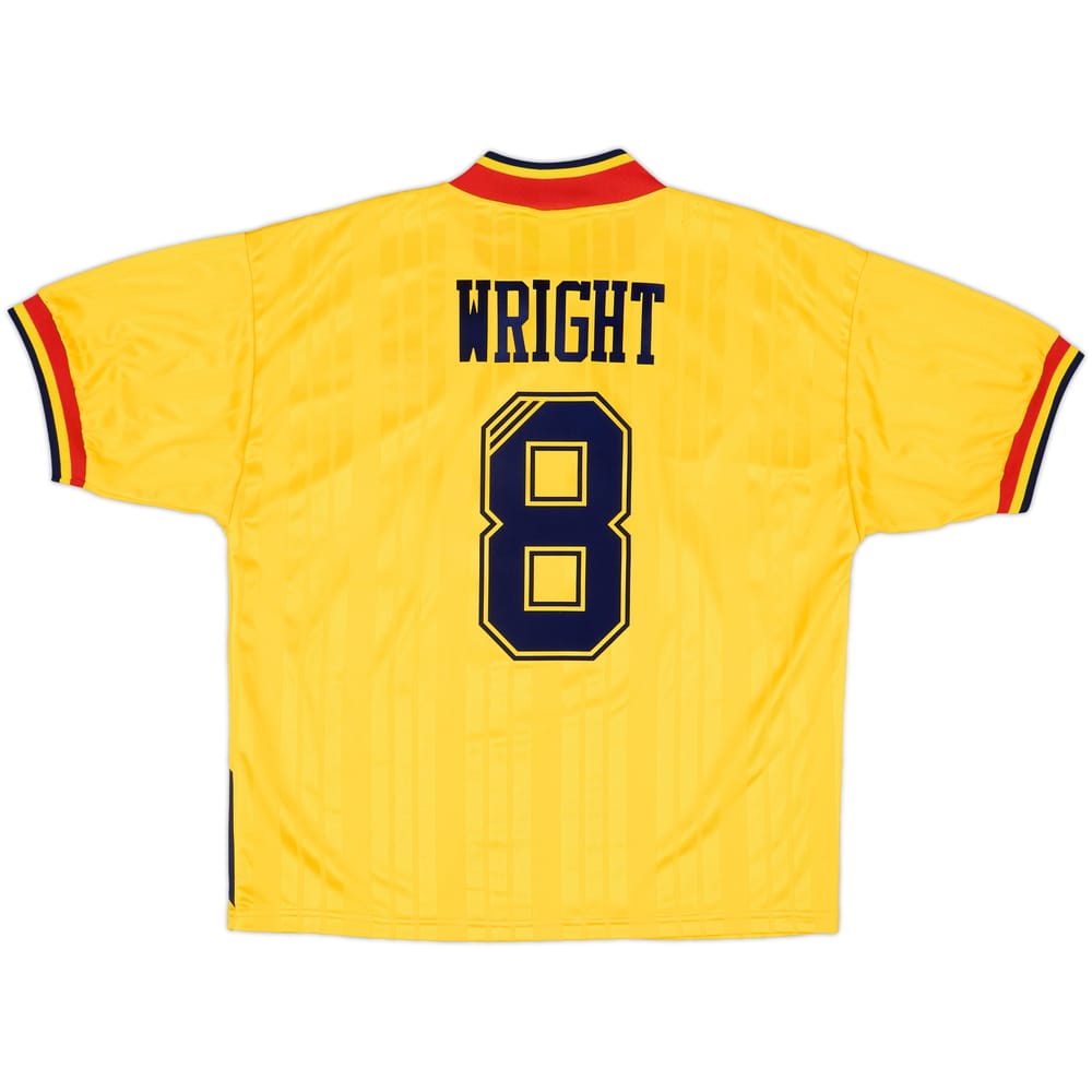 1993-94 Arsenal Away Shirt Wright #8 - 9/10 - (M/L)