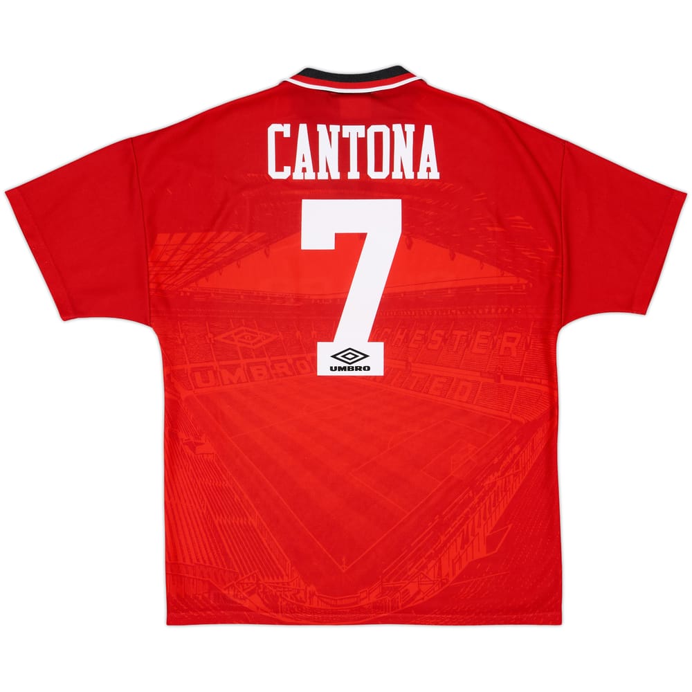 1994-96 Manchester United Camiseta Local Cantona #7 - 9/10 - (L)
