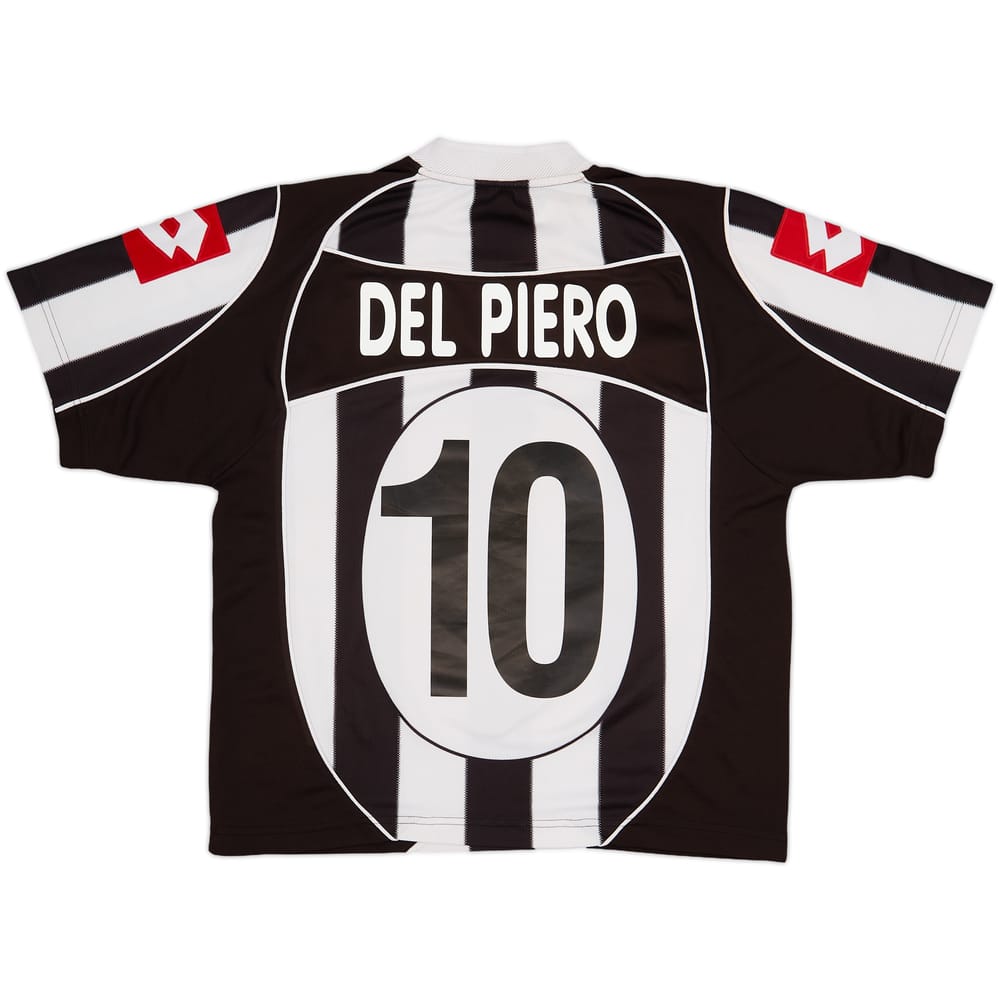 2002-03 Juventus Home Shirt Del Piero #10 - 8/10 - (M)