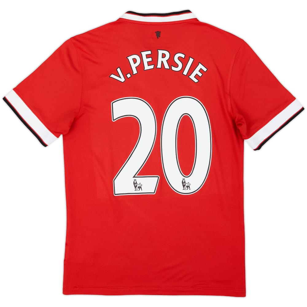 2014-15 Manchester United Home Shirt V.Persie #20 - 6/10 - (S)