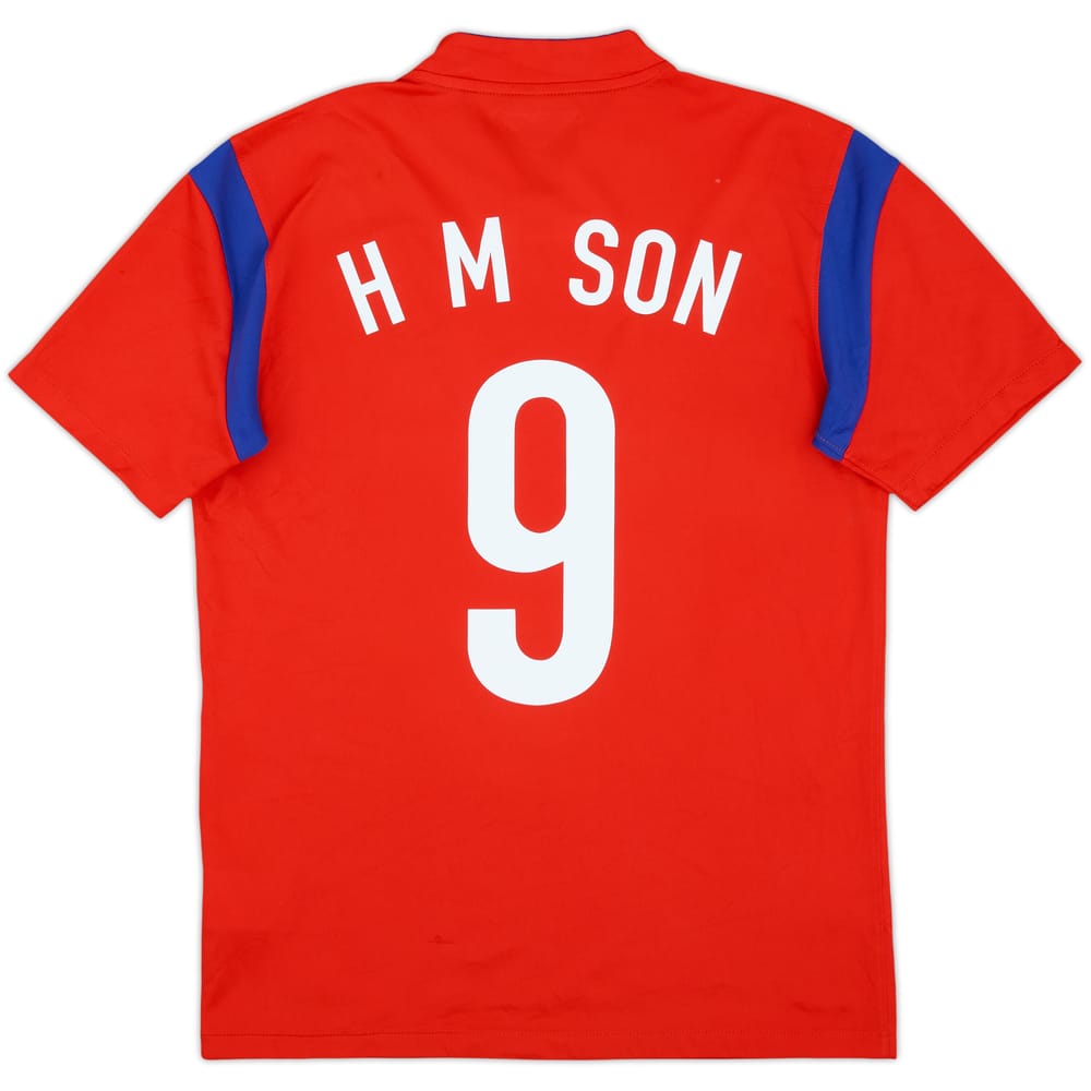 2014-15 South Korea Home Shirt H M Son #9 - 9/10 - (M)