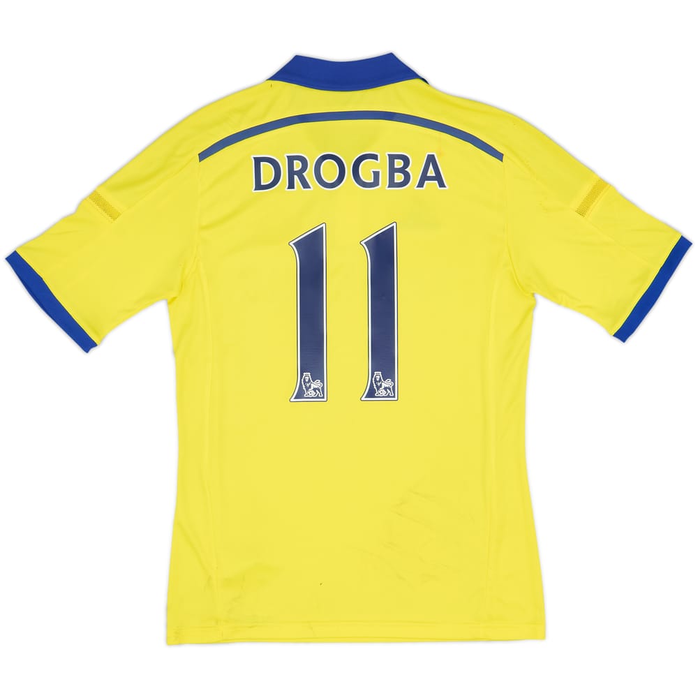 2014-15 Chelsea Away Shirt Drogba #11 (S)