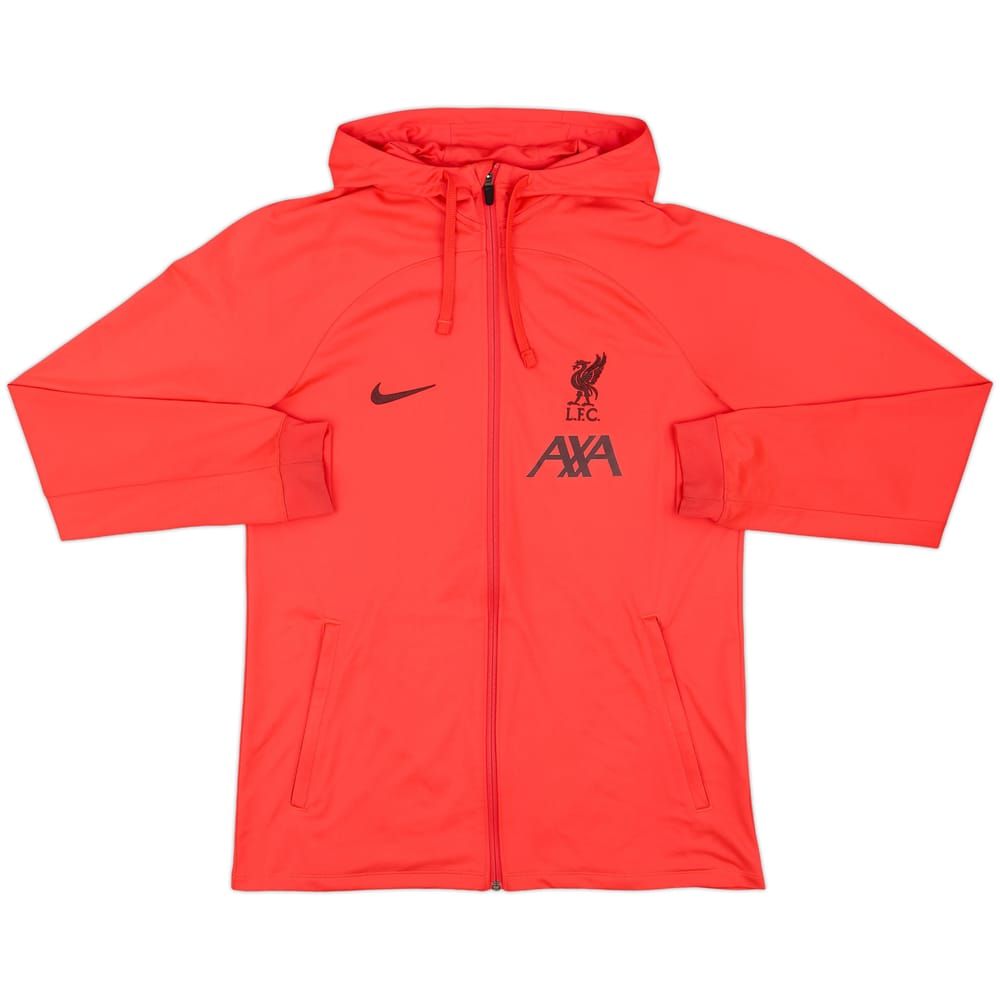2022-23 Liverpool Nike Hooded Track Jacket - 9/10 - (M)