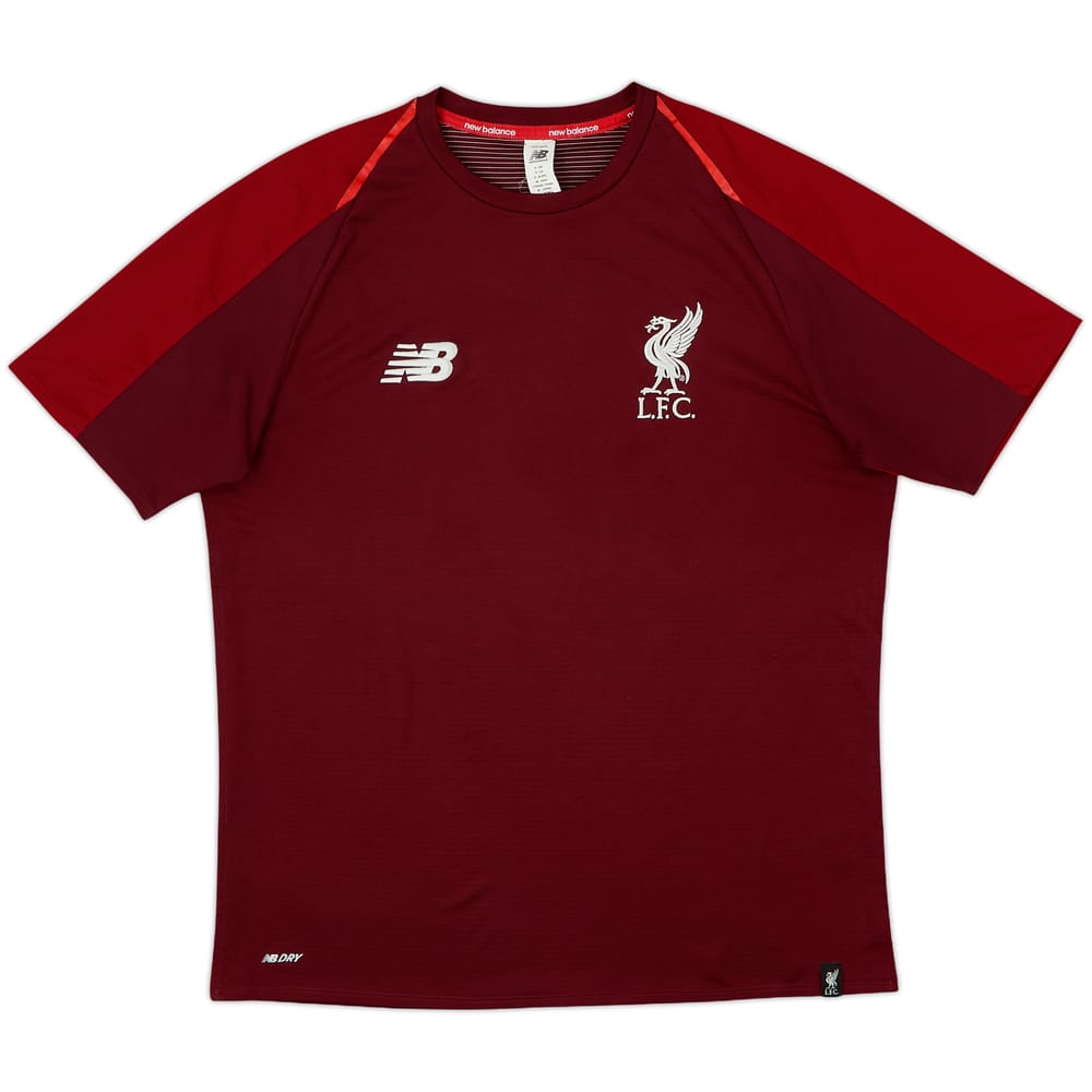2018-19 Liverpool New Balance Training Shirt - 10/10 - (S)