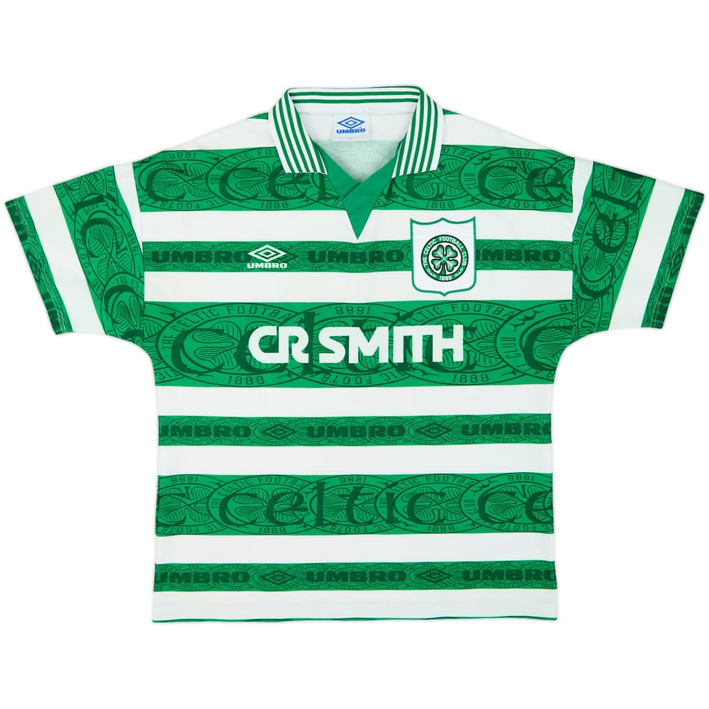 1995-97 Celtic Home Shirt - 9/10 - (L)