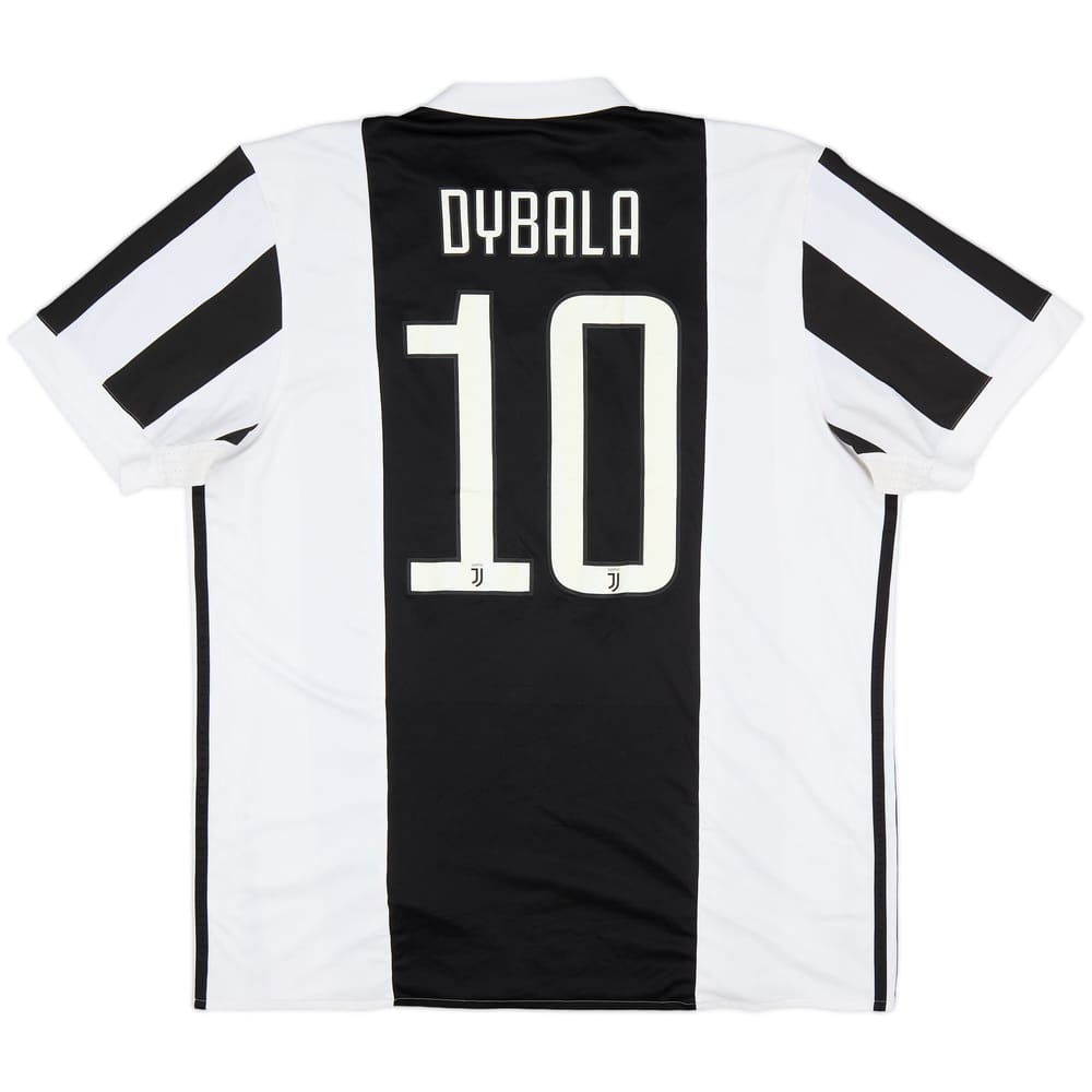 2017-18 Juventus Home Shirt Dybala #10 - 7/10 - (XL.Boys)
