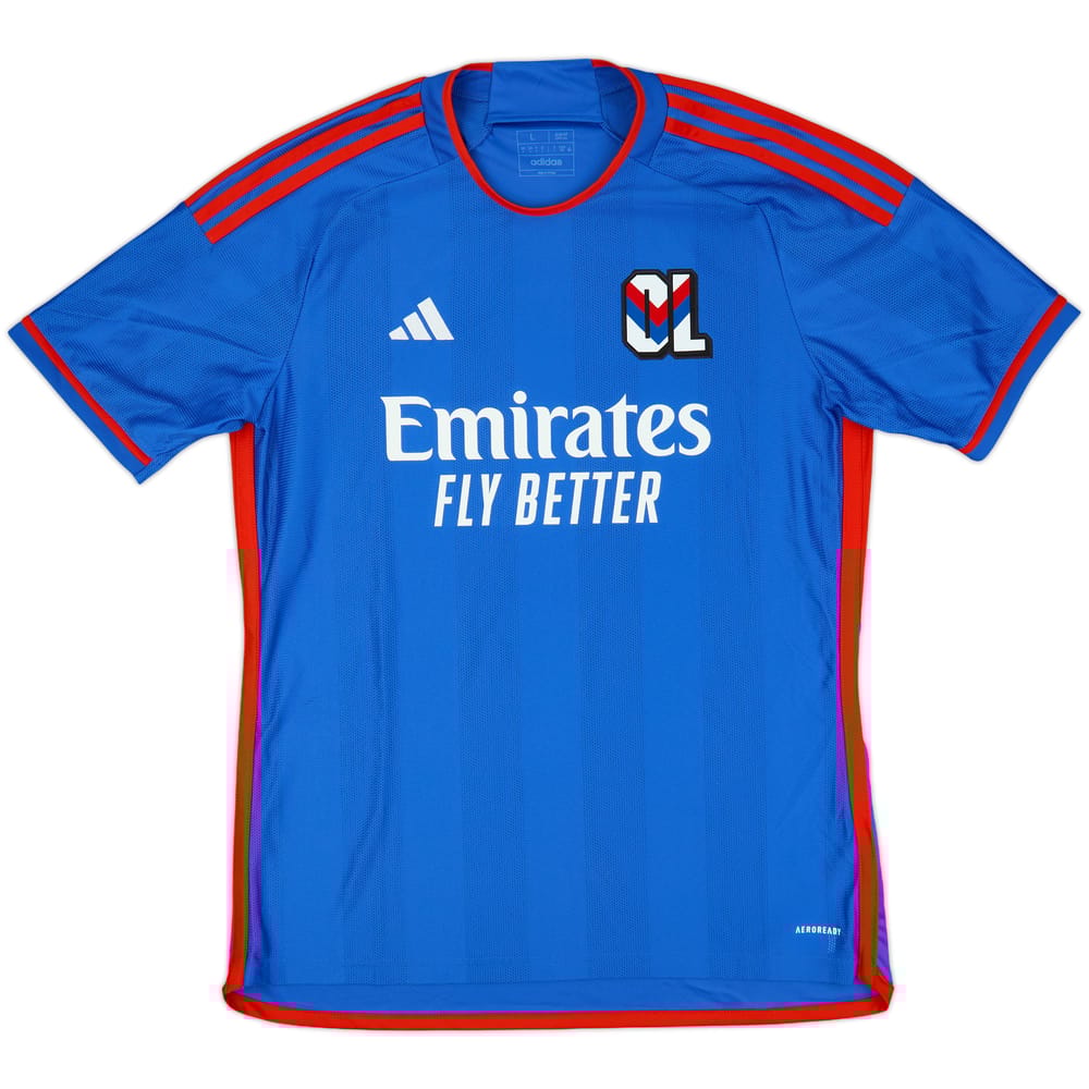 2023-24 Lyon Away Shirt - 10/10 - (L)