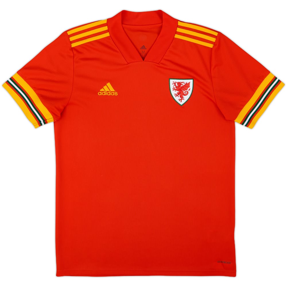 2020-21 Wales Home Shirt - 8/10 - (M)