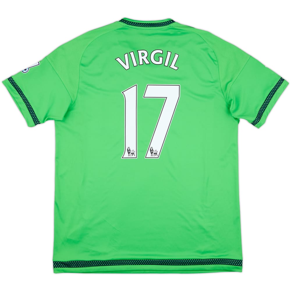 2015-16 Southampton Away Shirt Virgil #17 - 8/10 - (L)