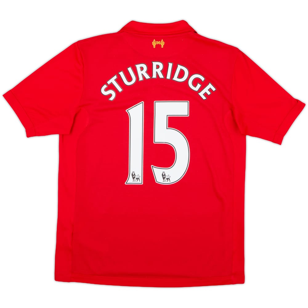2012-13 Liverpool Home Shirt Sturridge #15 - 6/10 - (M)