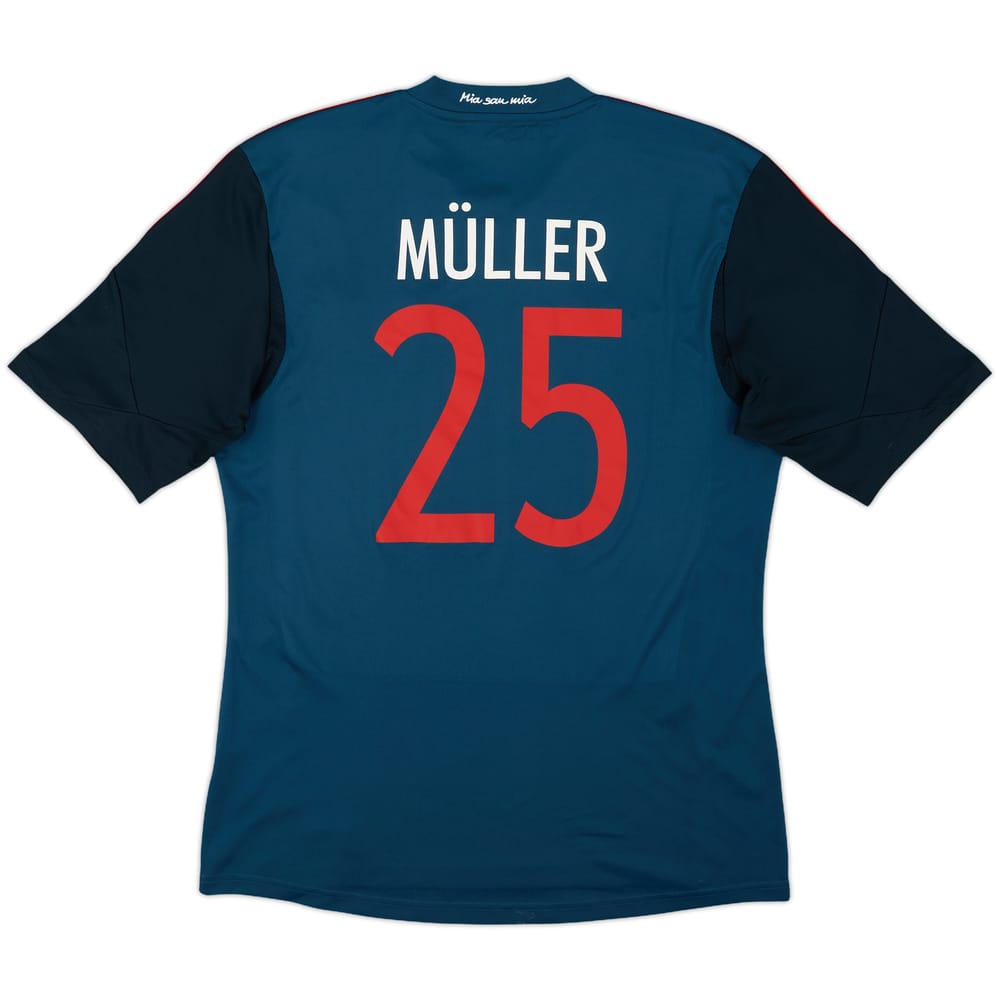2013-14 Bayern Munich Third Shirt Muller #25 - 8/10 - (M)