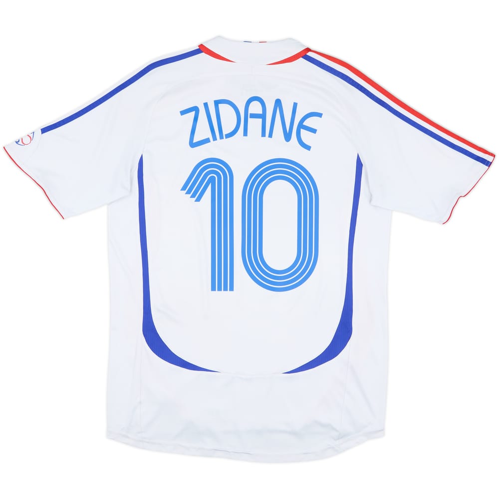 2006 France Away Shirt Zidane #10 - 6/10 - (M)