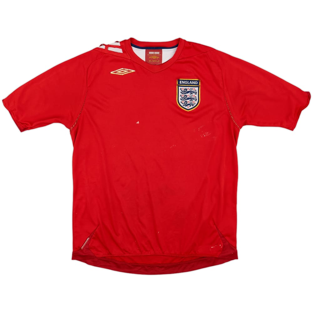 2006-08 England Away Shirt - 4/10 - (L)