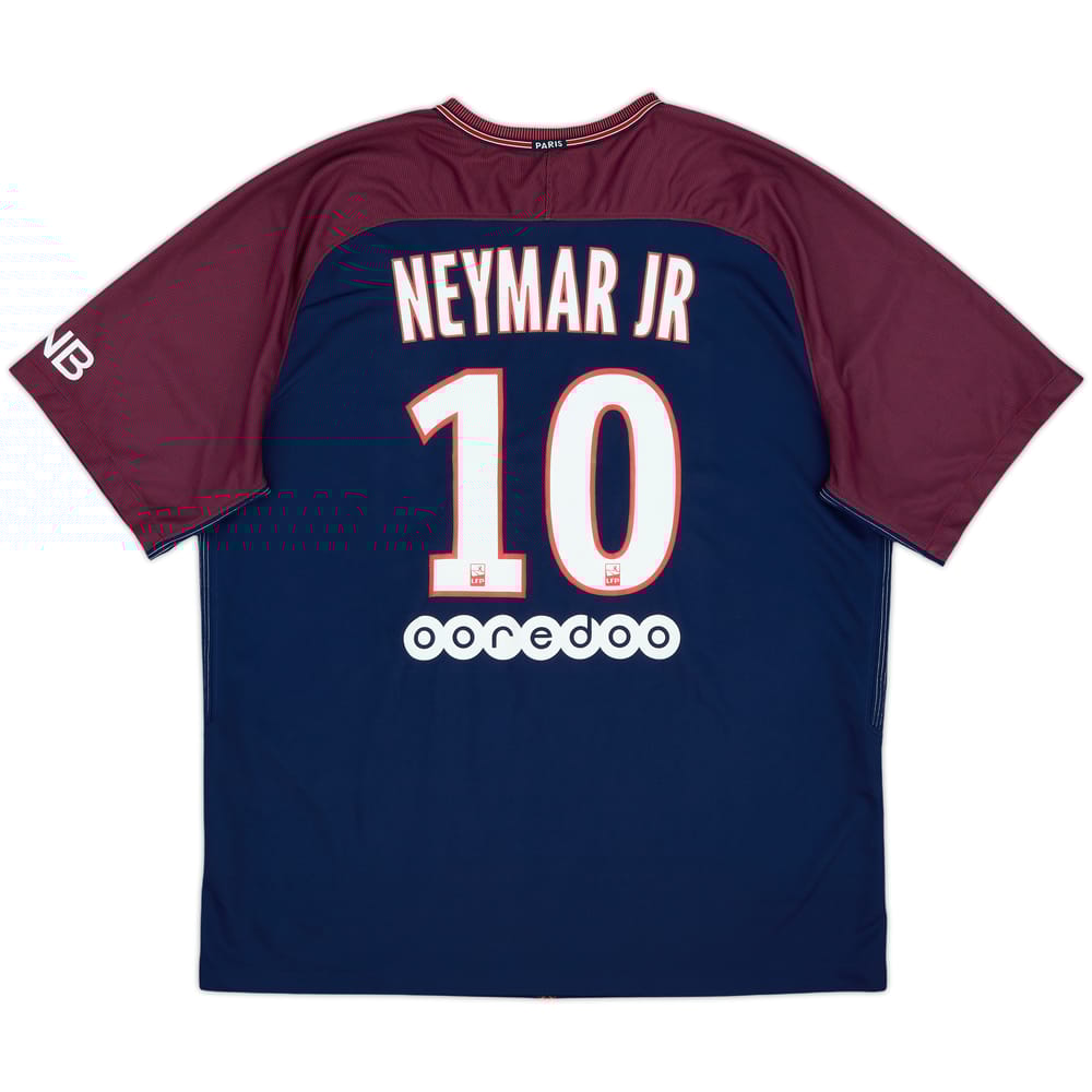 2017-18 Paris Saint-Germain Home Shirt Neymar Jr #10 - 7/10 - (XL)
