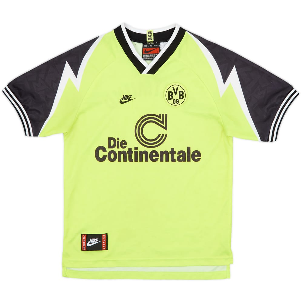 1995-96 Borussia Dortmund Home Shirt - 8/10 - (L.Boys)