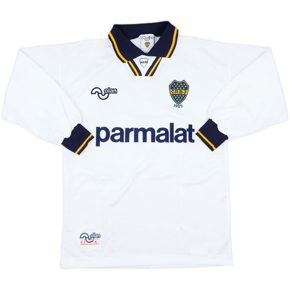 1994-95 Boca Juniors Away L/S Shirt - 9/10 - (S)