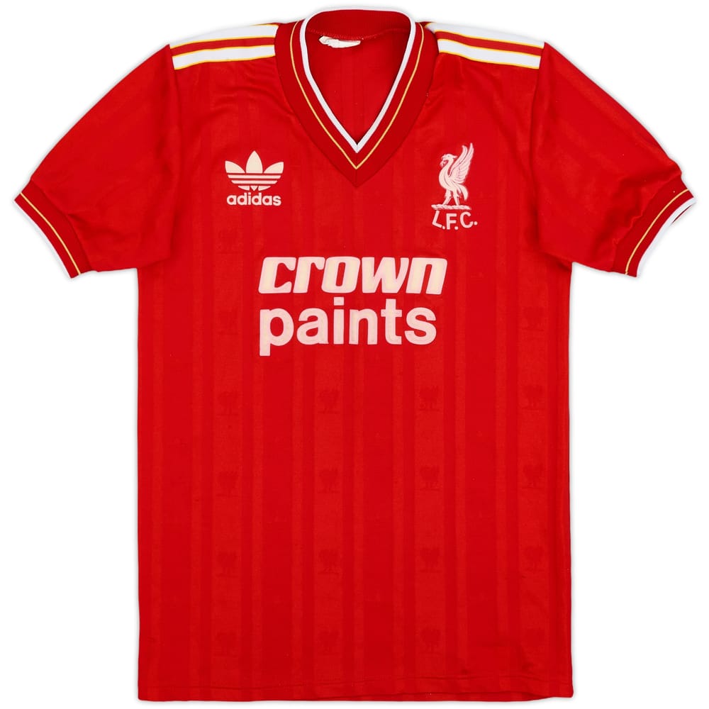 1986-87 Liverpool Home Shirt - 8/10 - (Y)