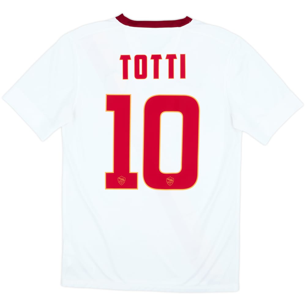 2014-15 Roma Away Shirt Totti #10 - 8/10 - (S)