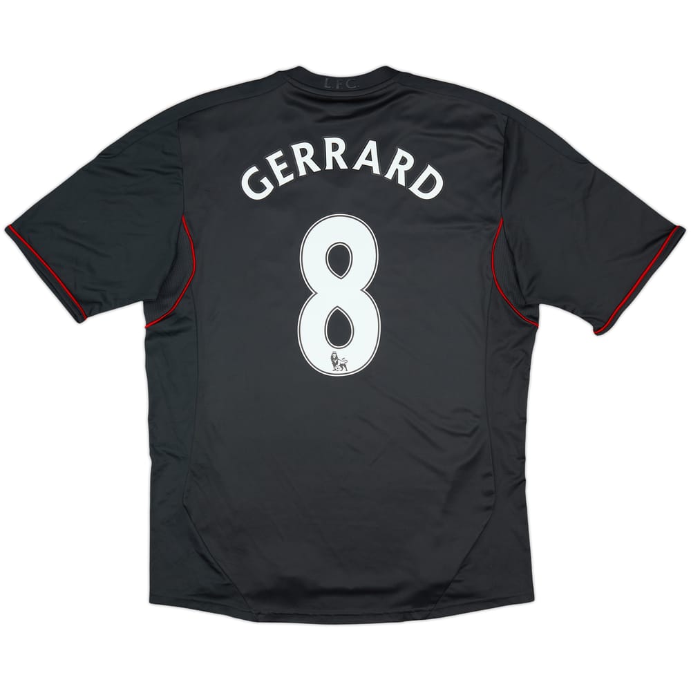 2011-12 Liverpool Away Shirt Gerrard #8 - 8/10 - (L)