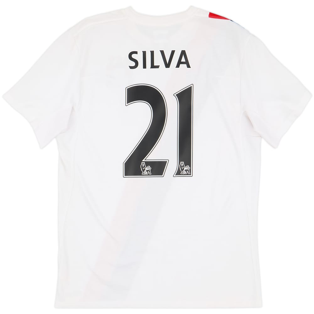 2009-11 Manchester City Third Shirt Silva #21 - 9/10 - (M)