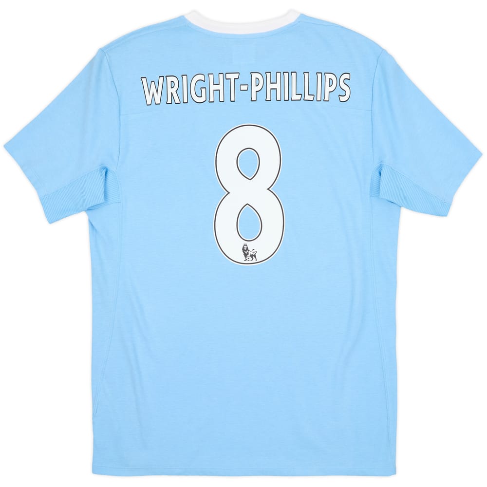 2009-10 Manchester City Home Shirt Wright-Phillips #8 - 9/10 - (M)