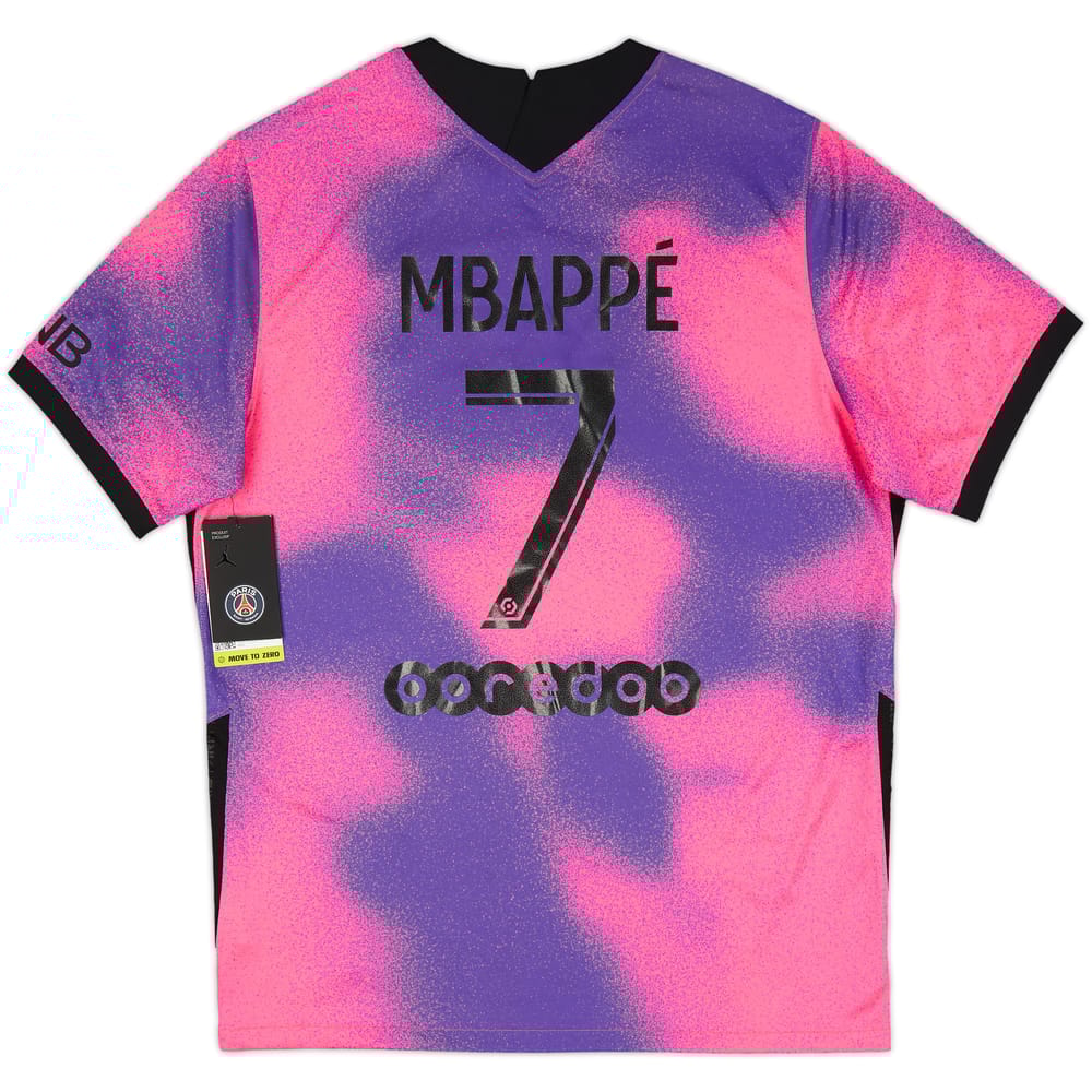 2020-21 Paris Saint-Germain Fourth Shirt Mbappe #7 (L)