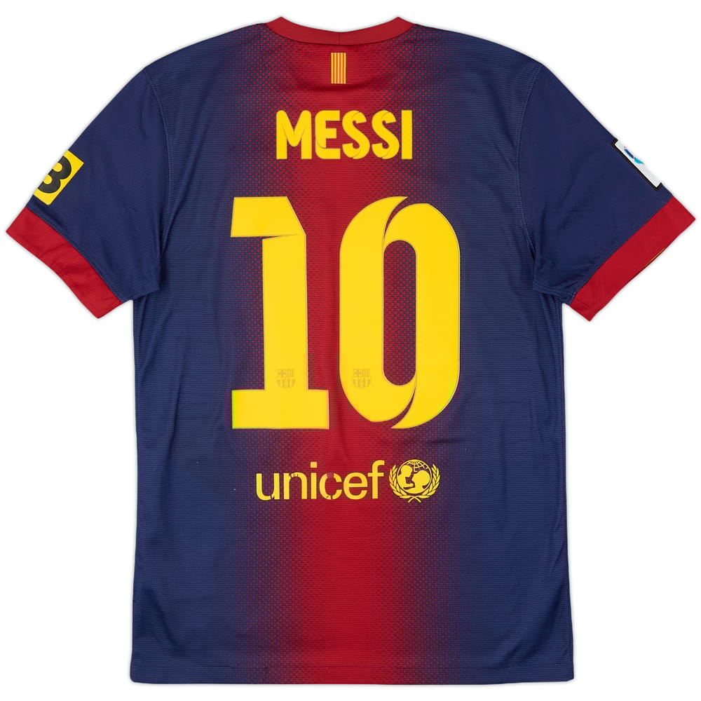 2012-13 Barcelona Home Shirt Messi #10 - 6/10 - (S)