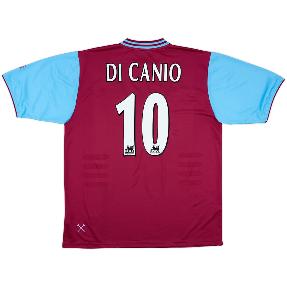 2001-03 West Ham Home Shirt Di Canio #10 - 8/10 - (XXL)