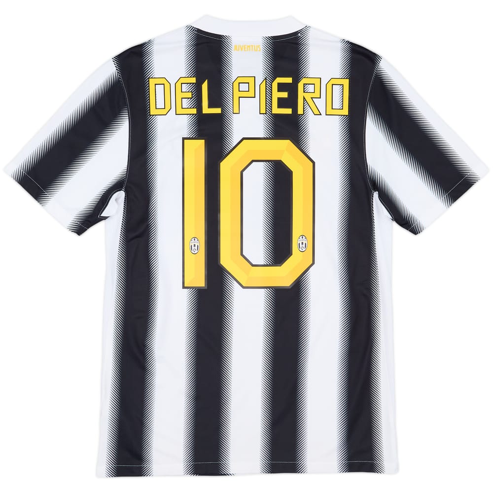 2011-12 Juventus Home Shirt Del Piero #10 - 8/10 - (S)