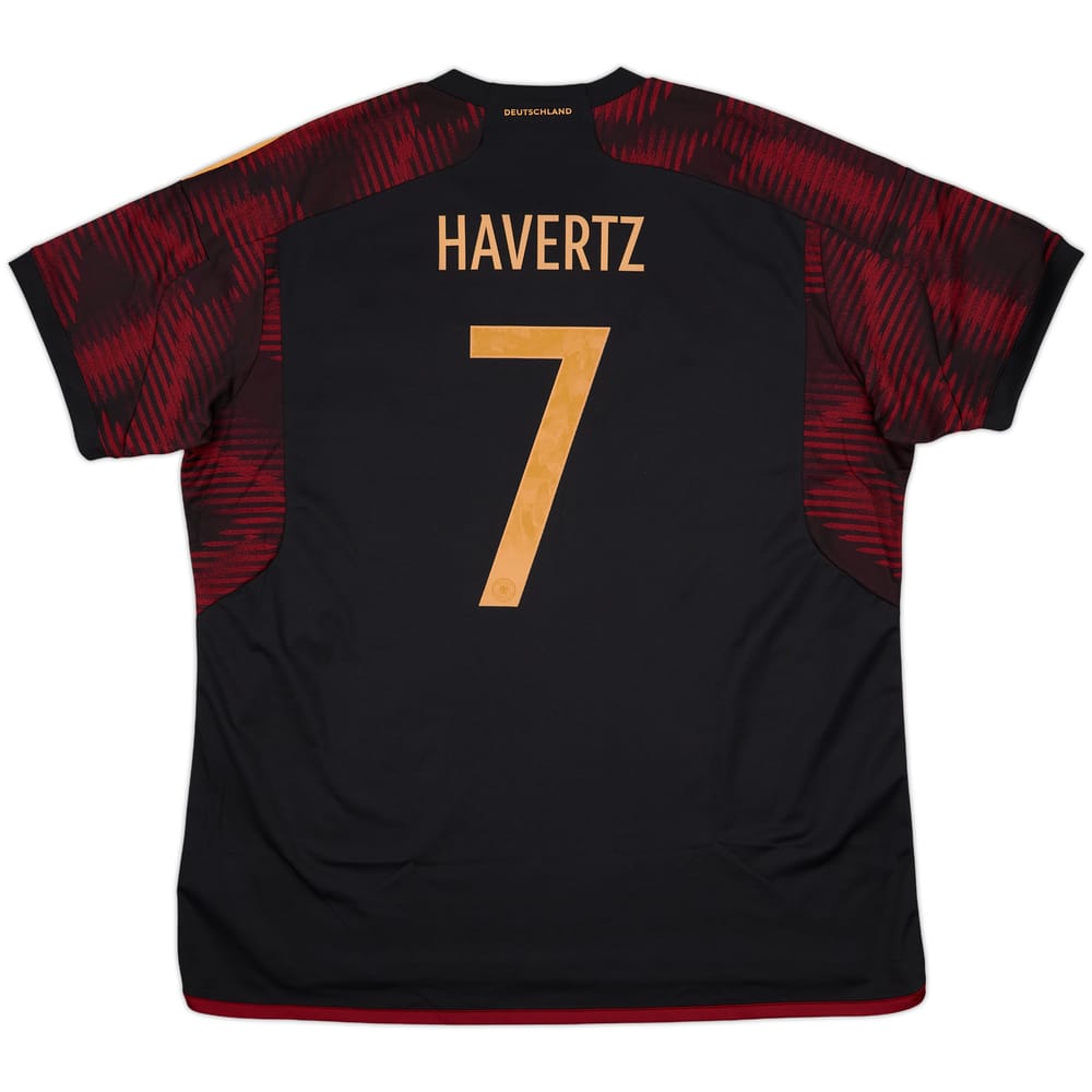 2022-23 Germany Away Shirt Havertz #7 - 10/10 - (XXL)