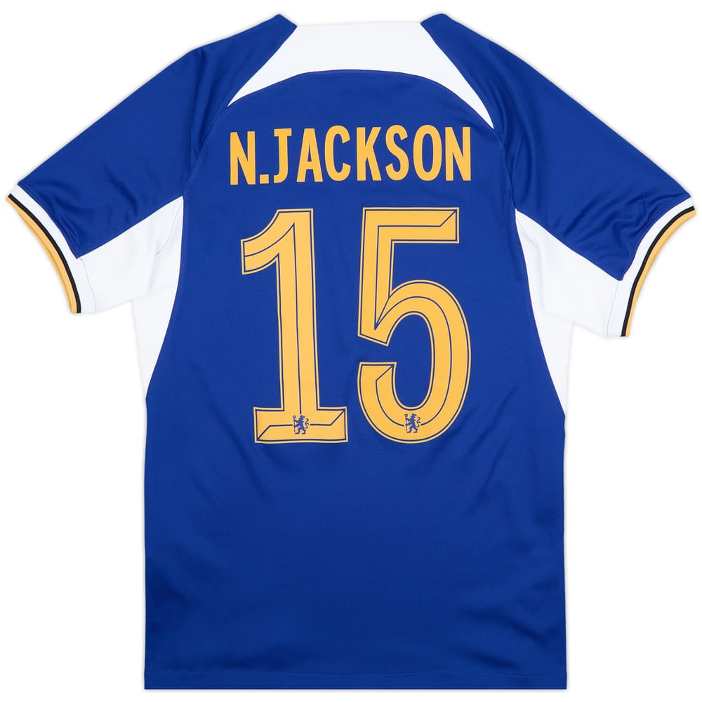 2023-24 Chelsea Home Shirt N. Jackson #15 - 9/10 - (S)