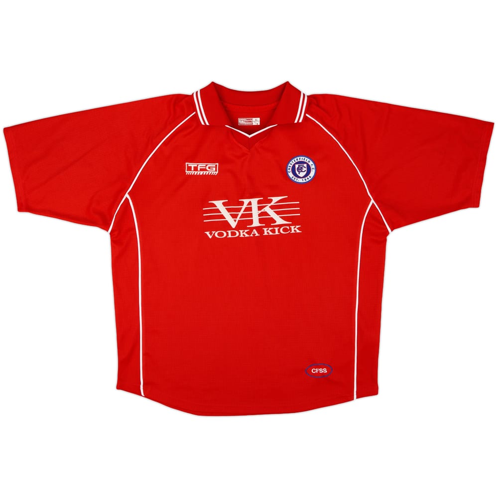 2001-02 Chesterfield Away Shirt - 8/10 - (XL)