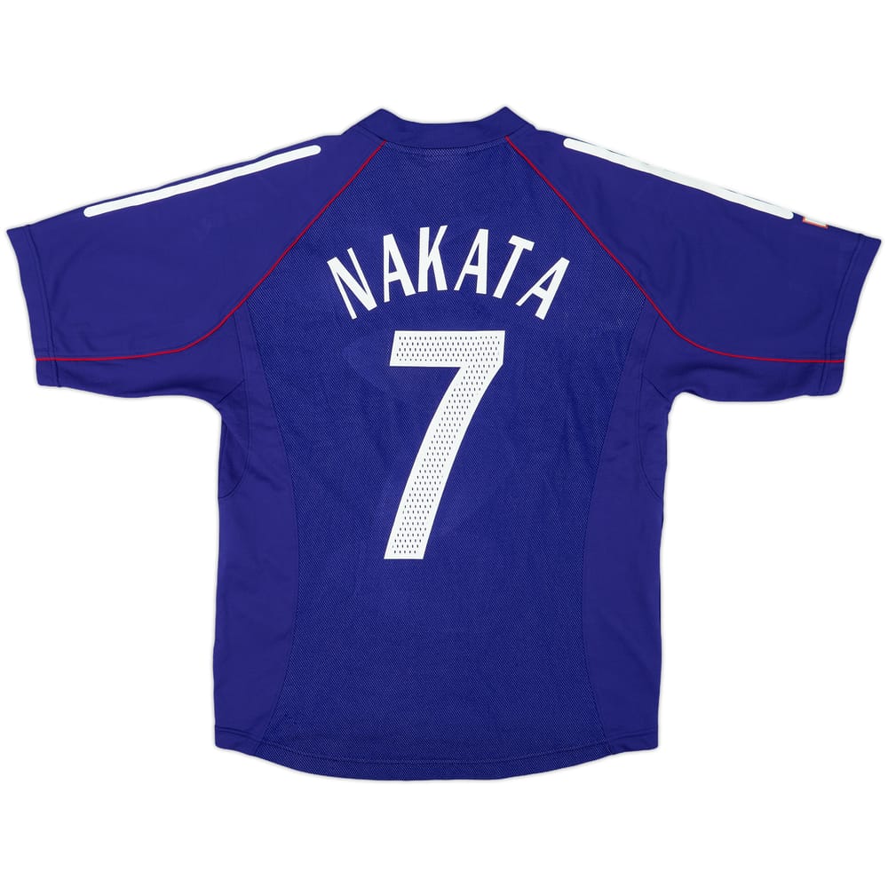 2002-04 Japan Home Shirt Nakata #7 - 6/10 - (M)