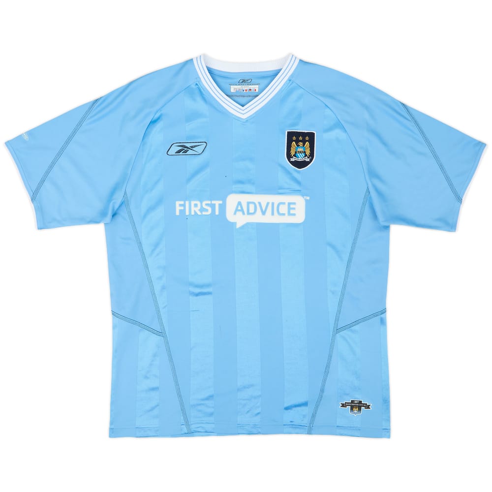 2003-04 Manchester City Home Shirt - 5/10 - (M)